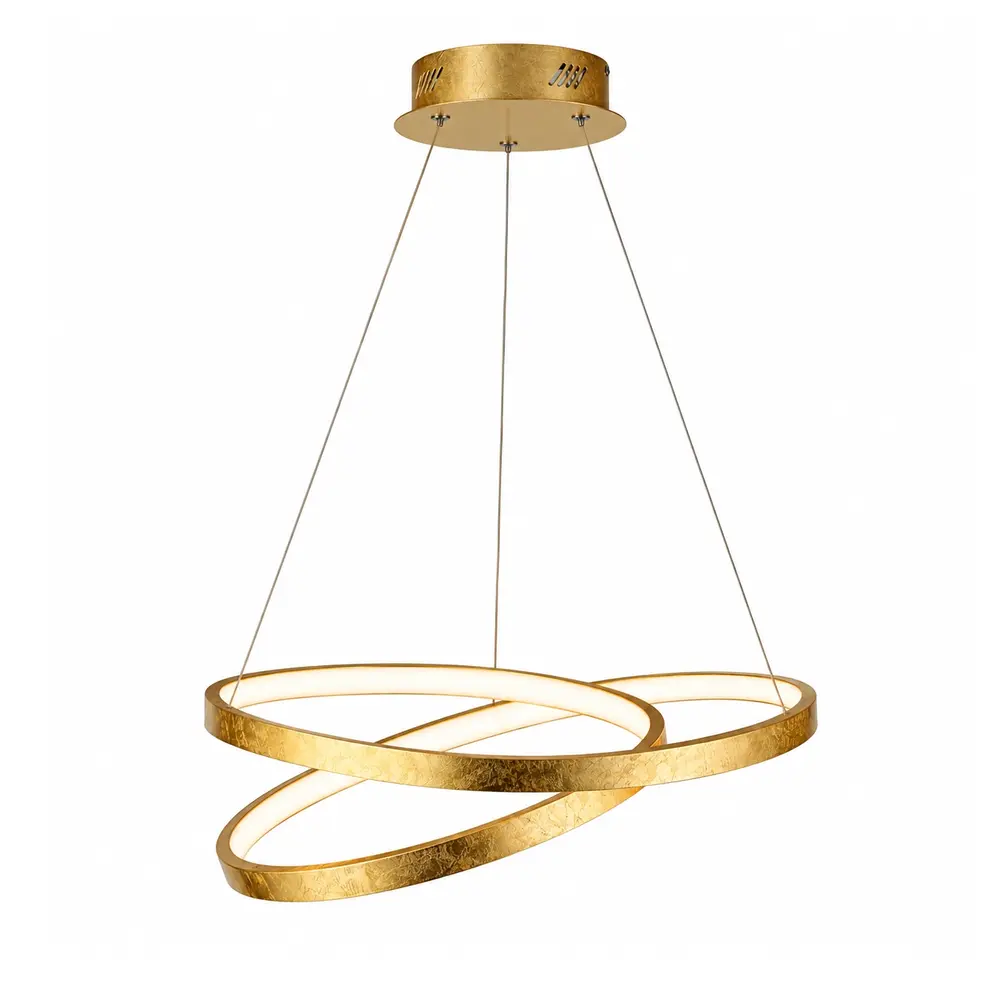 Searchlight Hanglamp Float Ø 47 cm mat goud
