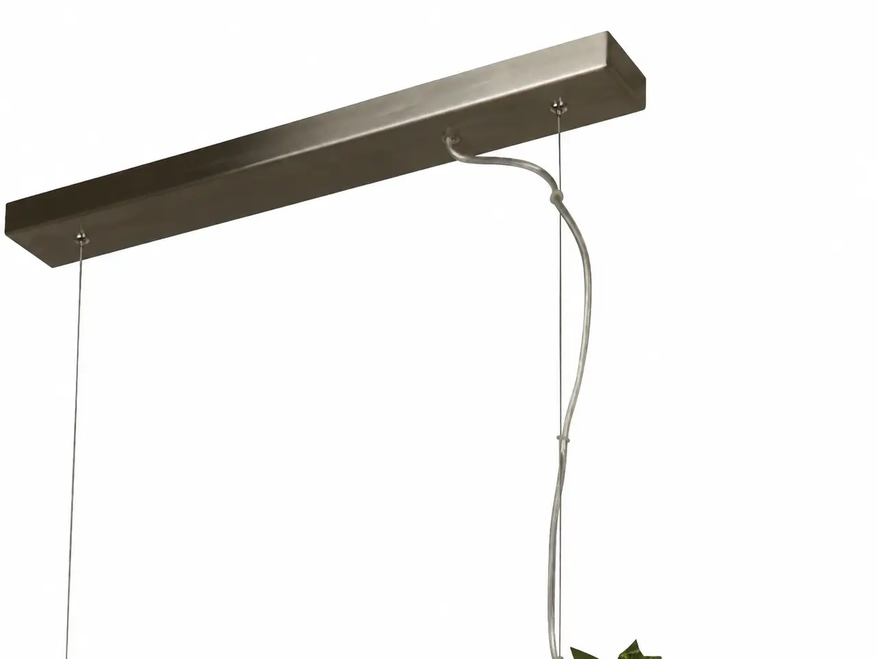 Searchlight Hanglamp Ash L 115 cm hout