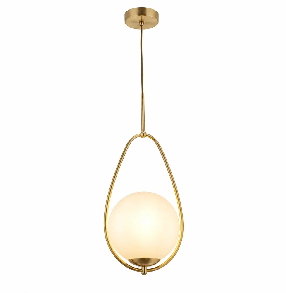Searchlight Hanglamp Avalon  Ø 23 cm goud