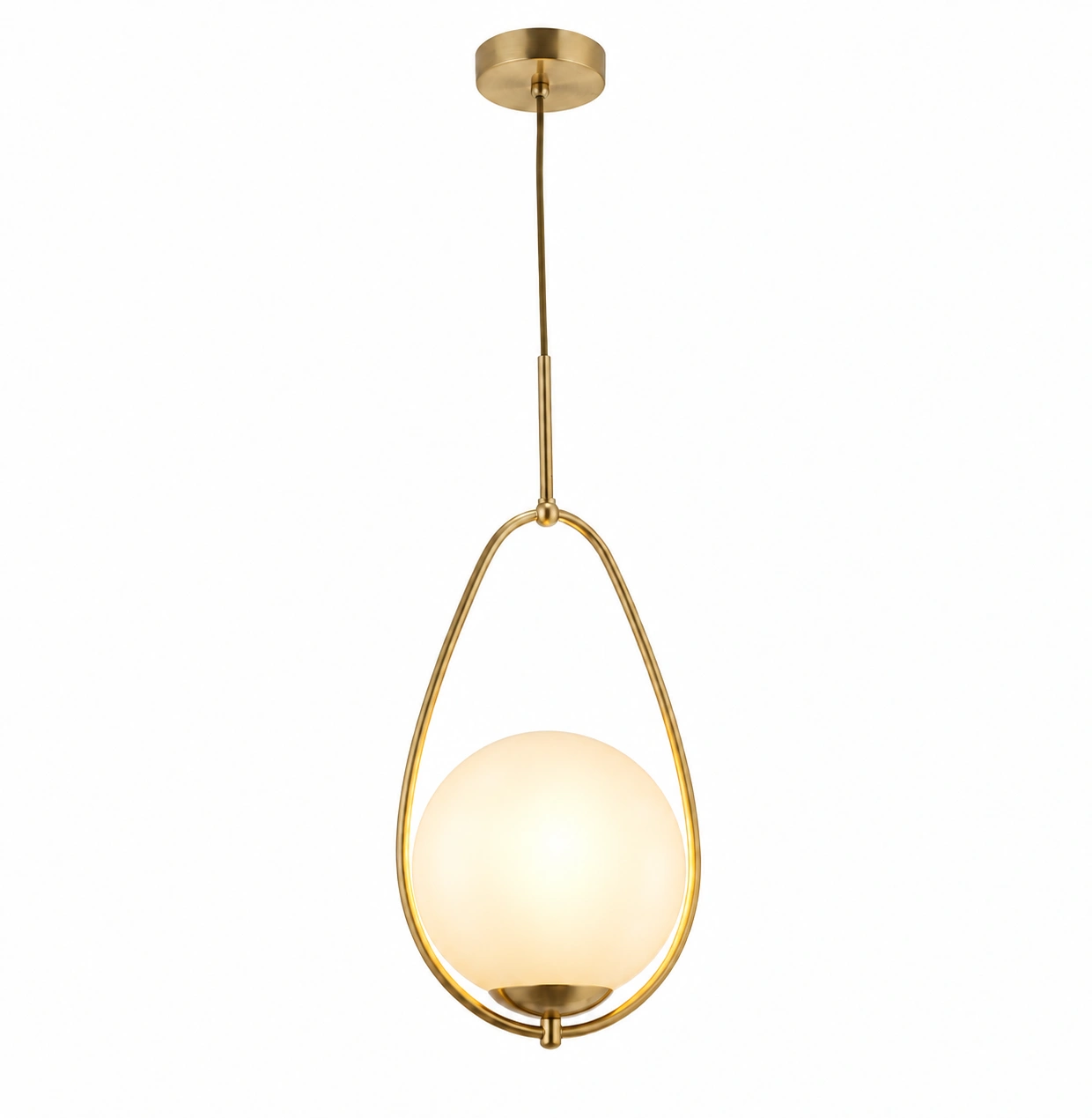 Searchlight Hanglamp Avalon Ø 23 cm goud