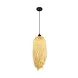 Searchlight Hanglamp Bali Ø 20 cm bamboe beige