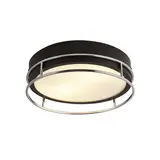 Searchlight Plafondlamp Phoenix Ø 30 cm IP44 zwart Searchlight Plafondlamp Phoenix Ø 30 cm IP44 zwart