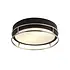 Plafondlamp Phoenix Ø 30 cm IP44 zwart Plafondlamp Phoenix Ø 30 cm IP44 zwart