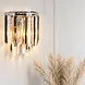 Searchlight Wandlamp Clarissa 2 lichts H 28 cm chroom Searchlight Wandlamp Clarissa 2 lichts H 28 cm chroom