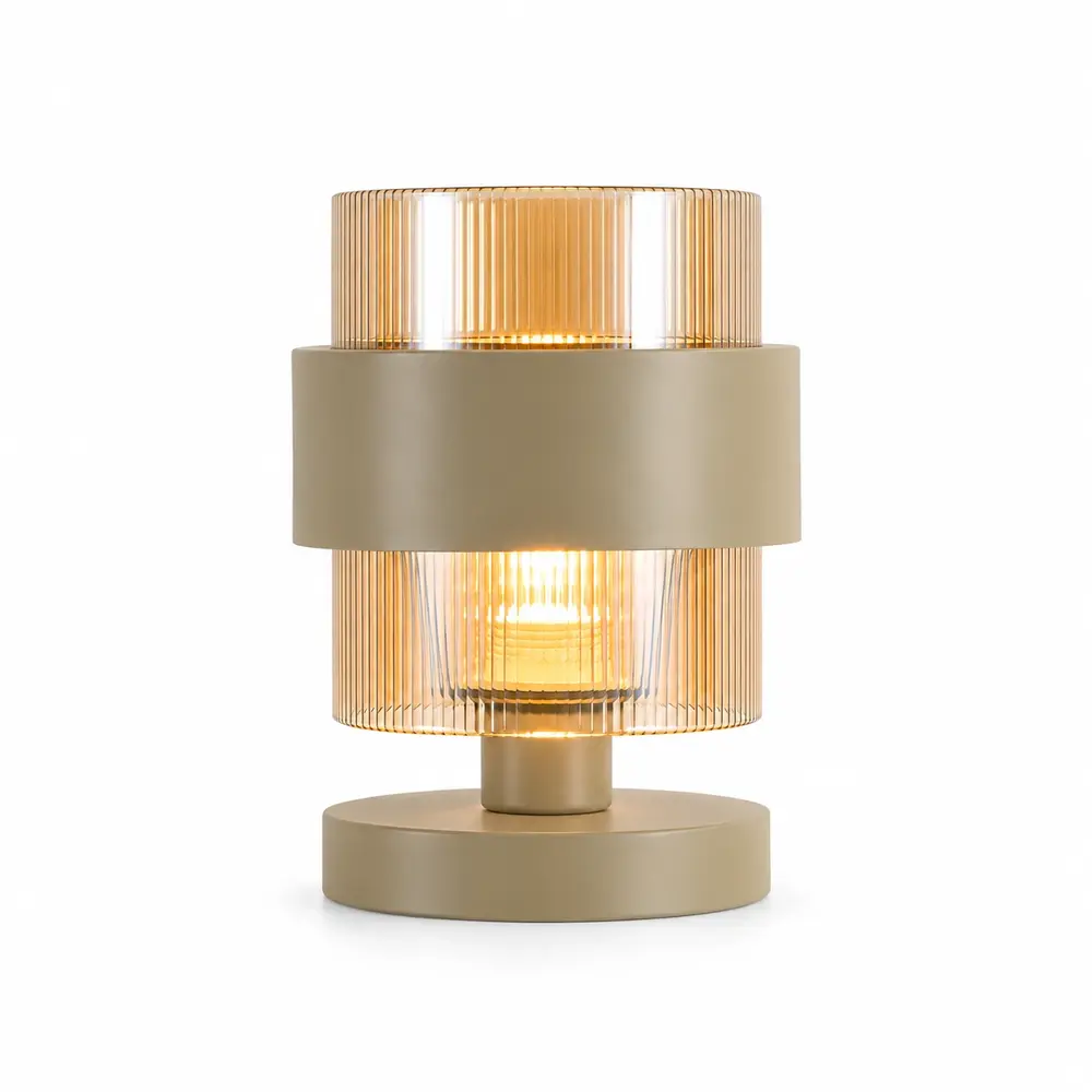 Searchlight Tafellamp Royal H 36 cm beige