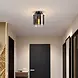 Searchlight Plafondlamp Sweden Ø 22 cm zwart