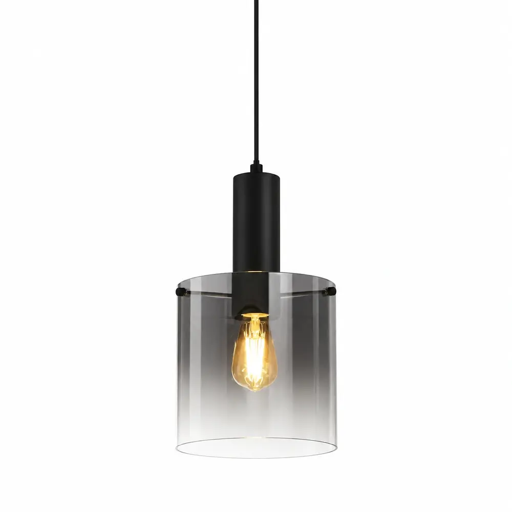 Searchlight Hanglamp Sweden Ø 22 cm zwart