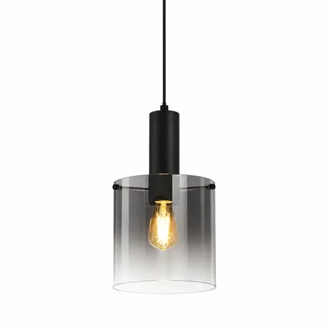 Searchlight Hanglamp Sweden Ø 22 cm zwart