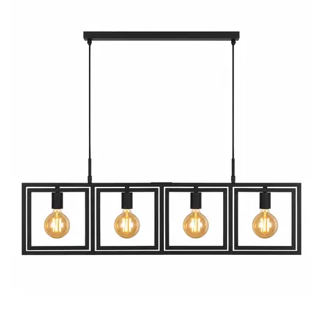 Searchlight Hanglamp Plaza L 113,5 cm zwart Searchlight Hanglamp Plaza L 113,5 cm zwart