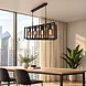 Searchlight Hanglamp Plaza L 113,5 cm zwart Searchlight Hanglamp Plaza L 113,5 cm zwart