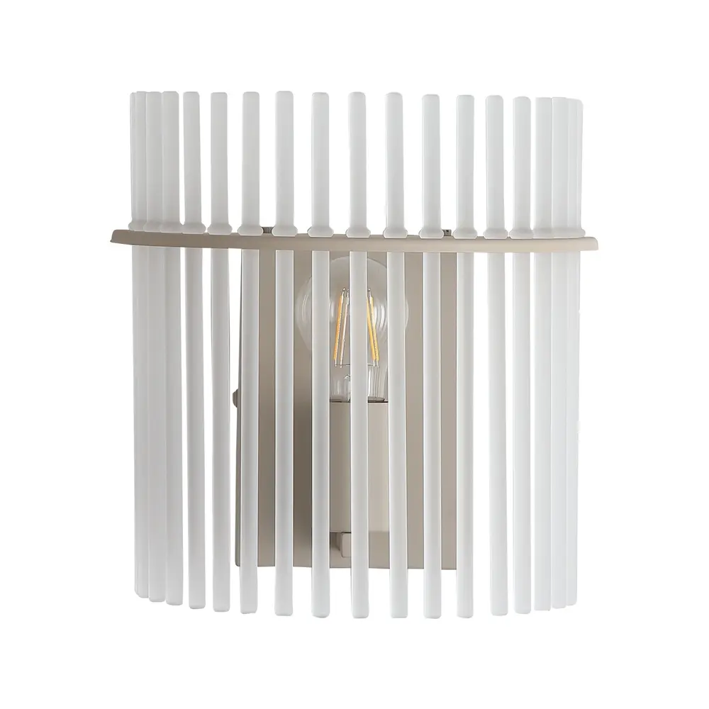 Searchlight Wandlamp Swizzle H 26 cm beige
