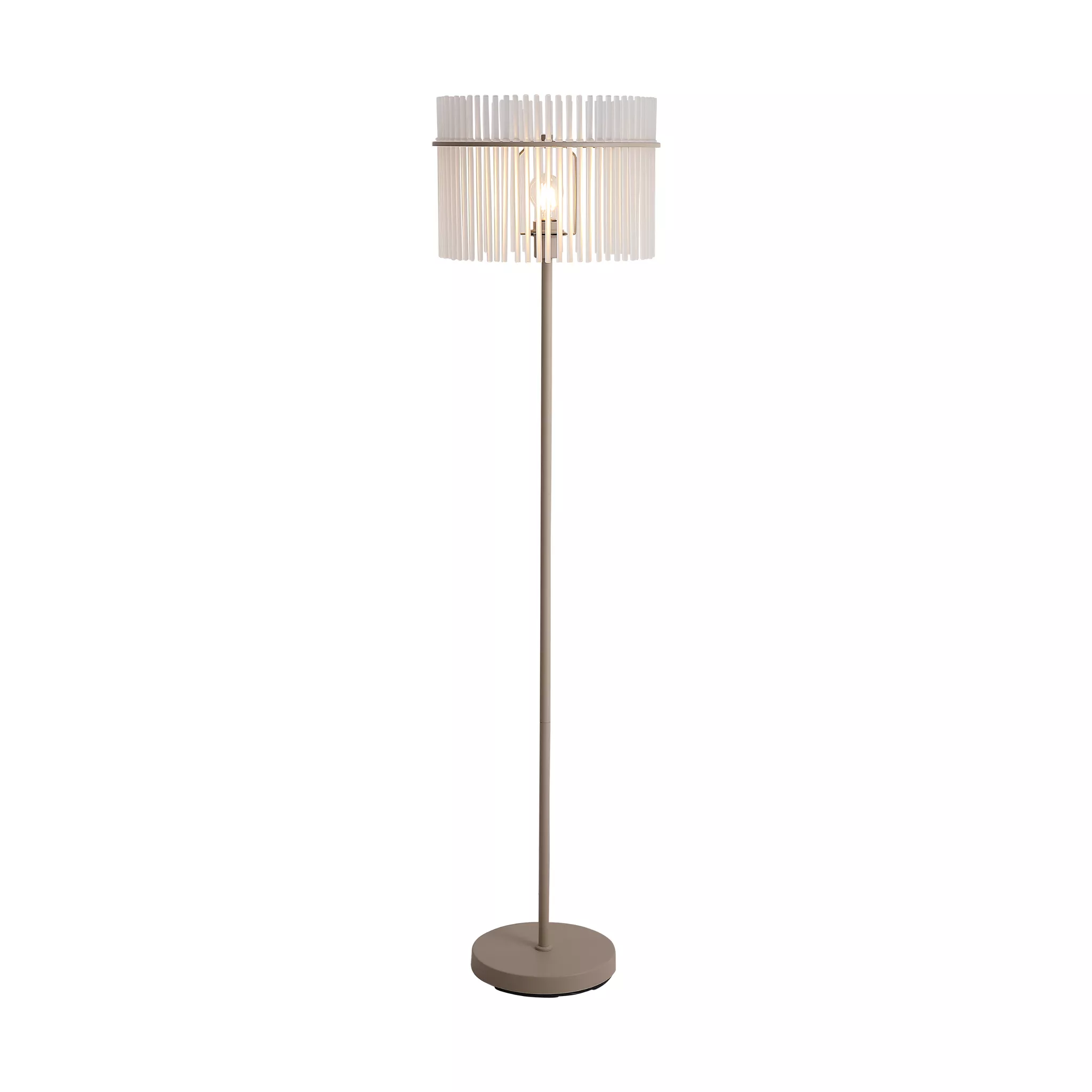 Searchlight Vloerlamp Swizzle H 152 cm beige
