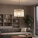 Searchlight Hanglamp Swizzle Ø 40 cm beige Searchlight Hanglamp Swizzle Ø 40 cm beige