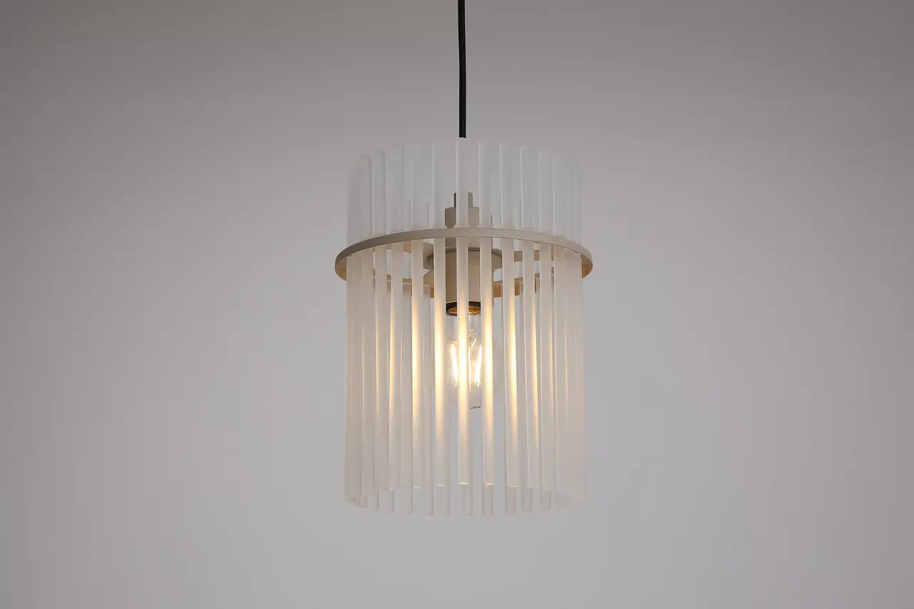 Searchlight Hanglamp Swizzle Ø 20 cm beige Searchlight Hanglamp Swizzle Ø 20 cm beige
