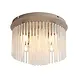 Searchlight Plafondlamp Swizzle 5 lichts Ø 32 cm beige