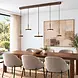 Highlight Hanglamp Falcon 5 lichts L 120 cm comfortlift cacao Highlight Hanglamp Falcon 5 lichts L 120 cm comfortlift cacao