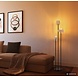 Globo Vloerlamp Daren 3 lichts H 167 cm travertin zwart Globo Vloerlamp Daren 3 lichts H 167 cm travertin zwart