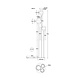 Globo Vloerlamp Daren 3 lichts H 167 cm travertin zwart Globo Vloerlamp Daren 3 lichts H 167 cm travertin zwart