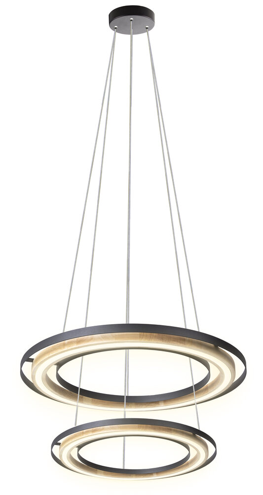 Globo Hanglamp Rilas Ø 57 cm bamboe zwart Globo Hanglamp Rilas Ø 57 cm bamboe zwart