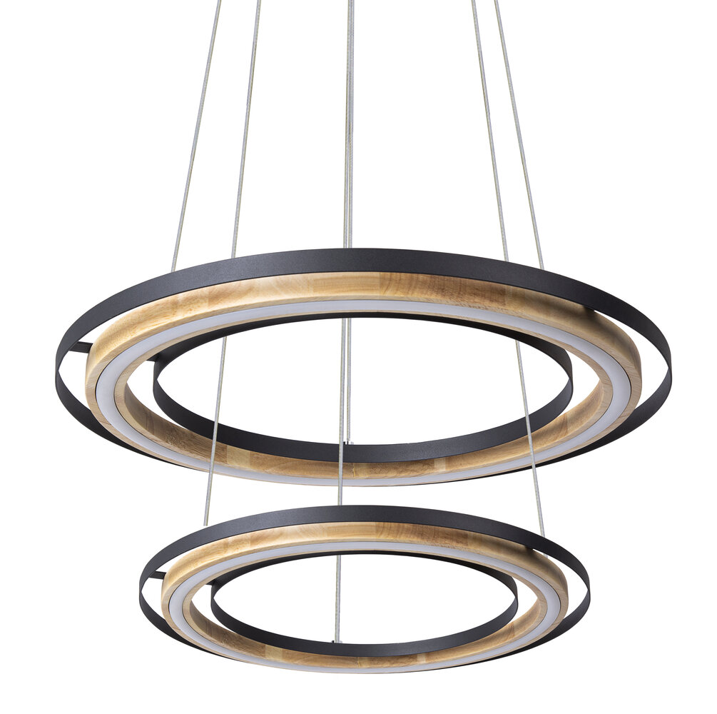Globo Hanglamp Rilas Ø 57 cm bamboe zwart Globo Hanglamp Rilas Ø 57 cm bamboe zwart
