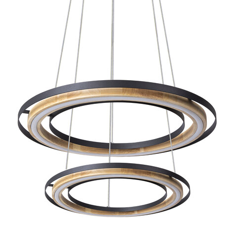 Globo Hanglamp Rilas Ø 57 cm bamboe zwart Globo Hanglamp Rilas Ø 57 cm bamboe zwart