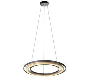 Globo Hanglamp Rilas Ø 56 cm bamboe zwart Globo Hanglamp Rilas Ø 56 cm bamboe zwart