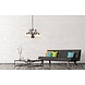 Globo Hanglamp Venezia 5 lichts Ø 50 cm bruin Globo Hanglamp Venezia 5 lichts Ø 50 cm bruin