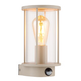 Globo Buitenlamp Gracey H 25 cm sensor beige Globo Buitenlamp Gracey H 25 cm sensor beige
