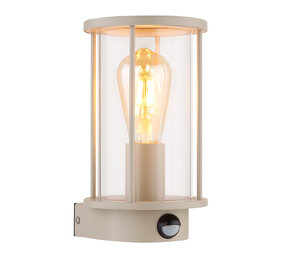 Globo Buitenlamp Gracey H 25 cm sensor beige Globo Buitenlamp Gracey H 25 cm sensor beige