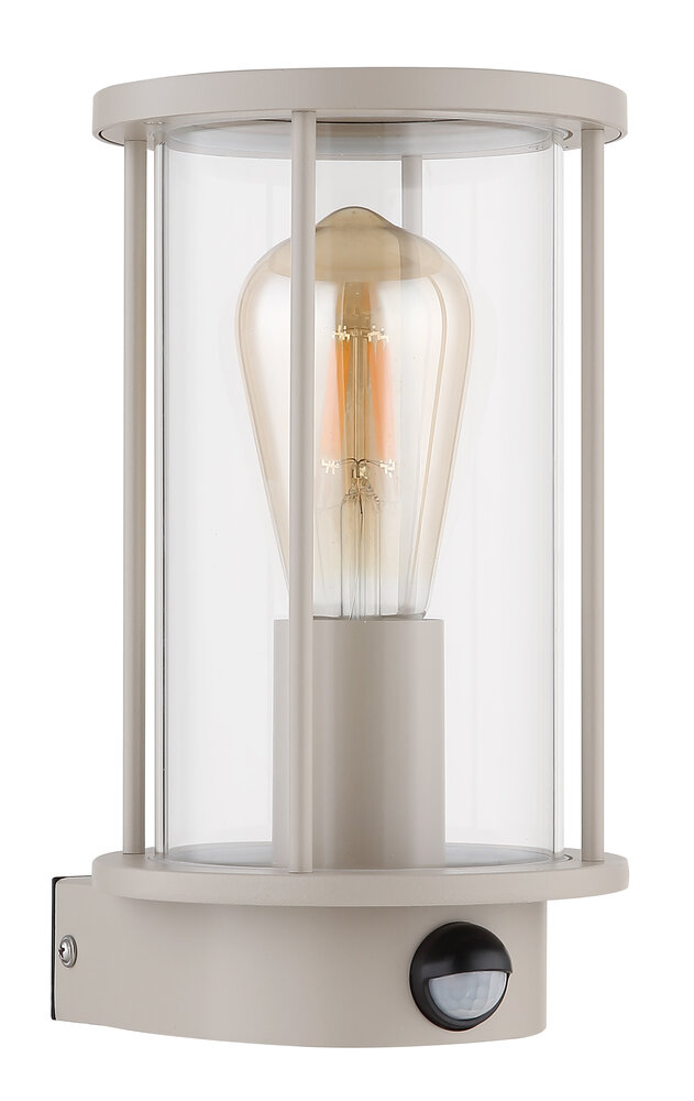 Globo Buitenlamp Gracey H 25 cm sensor beige Globo Buitenlamp Gracey H 25 cm sensor beige