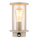 Globo Buitenlamp Gracey H 25 cm sensor beige Globo Buitenlamp Gracey H 25 cm sensor beige