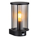 Globo Buitenlamp Gracey H 25 cm sensor zwart Globo Buitenlamp Gracey H 25 cm sensor zwart