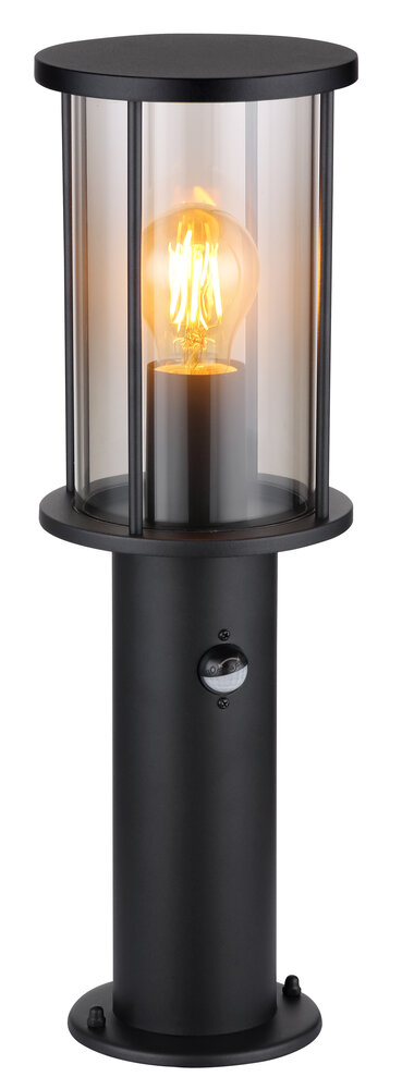 Globo Buitenlamp Gracey H 45 cm sensor zwart Globo Buitenlamp Gracey H 45 cm sensor zwart