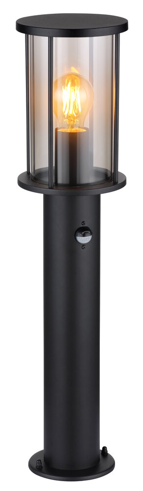 Globo Buitenlamp Gracey H 60 cm sensor zwart Globo Buitenlamp Gracey H 60 cm sensor zwart