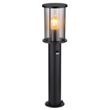 Globo Buitenlamp Gracey H 60 cm sensor zwart Globo Buitenlamp Gracey H 60 cm sensor zwart