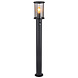Globo Buitenlamp Gracey H 100 cm sensor zwart Globo Buitenlamp Gracey H 100 cm sensor zwart