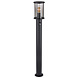 Globo Buitenlamp Gracey H 100 cm sensor zwart Globo Buitenlamp Gracey H 100 cm sensor zwart