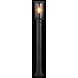 Globo Buitenlamp Gracey H 100 cm sensor zwart Globo Buitenlamp Gracey H 100 cm sensor zwart