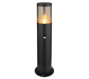 Globo Buitenlamp Xeloo H 50 cm sensor zwart Globo Buitenlamp Xeloo H 50 cm sensor zwart