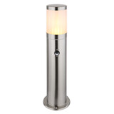Globo Buitenlamp Xeloo H 50 cm sensor mat chroom Globo Buitenlamp Xeloo H 50 cm sensor mat chroom