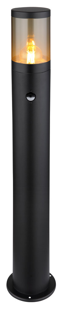 Globo Buitenlamp Xeloo H 80 cm sensor zwart Globo Buitenlamp Xeloo H 80 cm sensor zwart