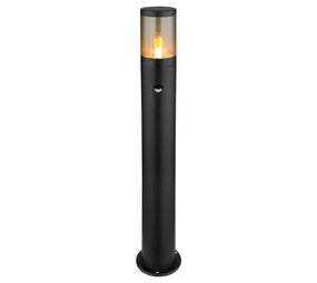 Globo Buitenlamp Xeloo H 80 cm sensor zwart Globo Buitenlamp Xeloo H 80 cm sensor zwart