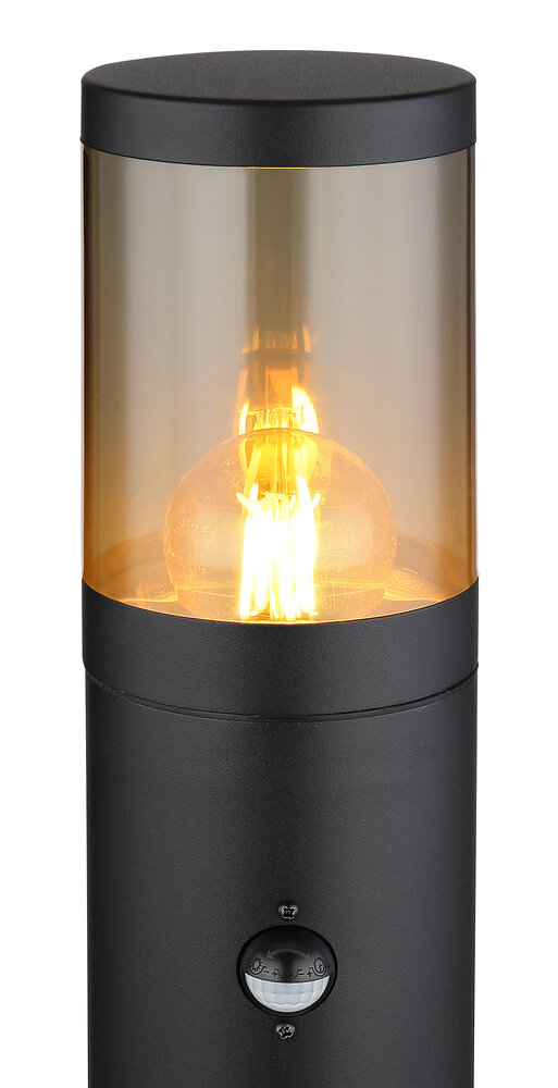 Globo Buitenlamp Xeloo H 80 cm sensor zwart Globo Buitenlamp Xeloo H 80 cm sensor zwart