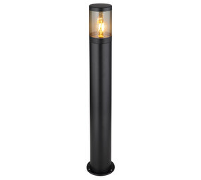 Globo Buitenlamp Xeloo H 80 cm zwart