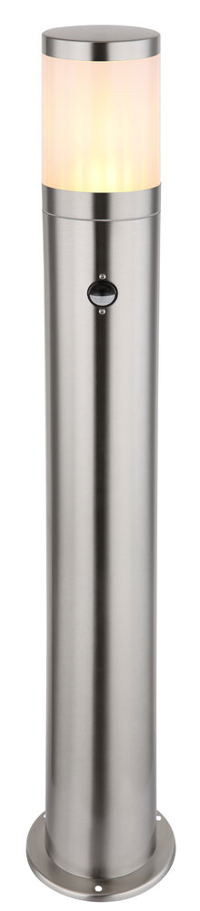 Globo Buitenlamp Xeloo H 80 cm sensor mat chroom Globo Buitenlamp Xeloo H 80 cm sensor mat chroom