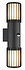 Buitenlamp Mervin wand 2 licht H 38 cm sensor antraciet Buitenlamp Mervin wand 2 licht H 38 cm sensor antraciet