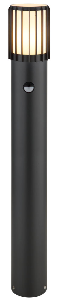 Globo Buitenlamp Mervin H 65 cm sensor antraciet