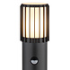 Globo Buitenlamp Mervin H 65 cm sensor antraciet