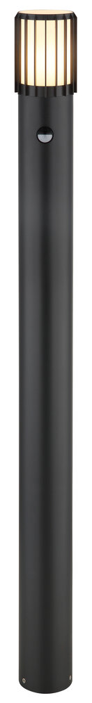 Globo Buitenlamp Mervin H 100 cm sensor antraciet Globo Buitenlamp Mervin H 100 cm sensor antraciet