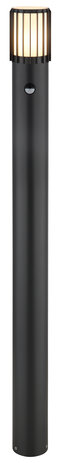 Globo Buitenlamp Mervin H 100 cm sensor antraciet Globo Buitenlamp Mervin H 100 cm sensor antraciet